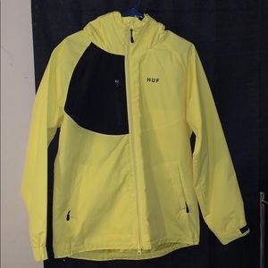 HUF Standard Shell 2 Yellow Windbreaker Jacket